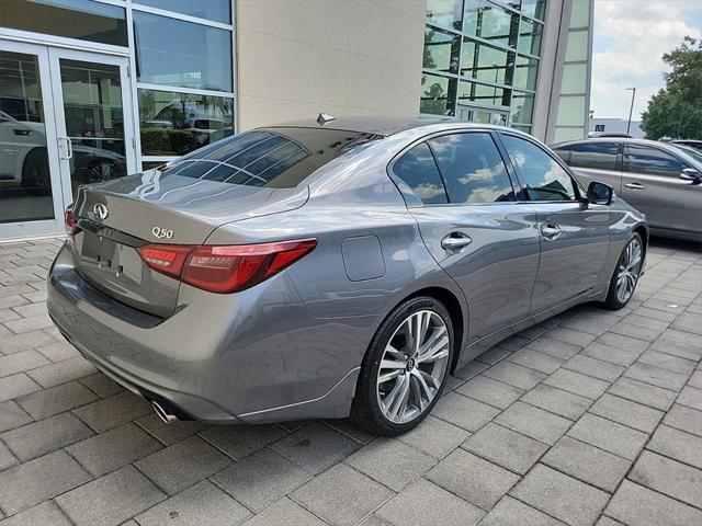 new 2024 INFINITI Q50 car, priced at $50,657