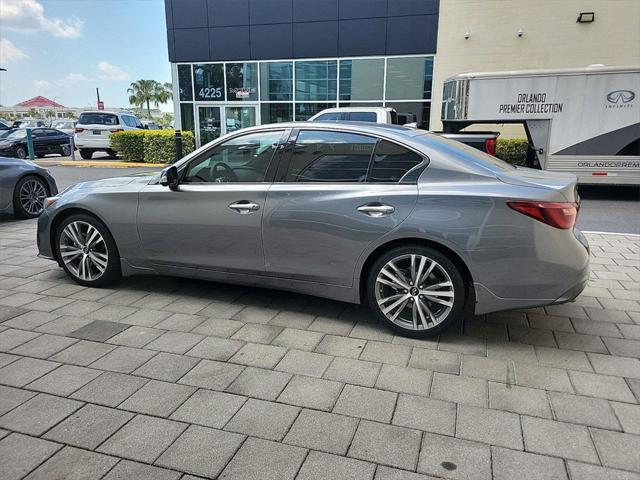 new 2024 INFINITI Q50 car, priced at $50,657