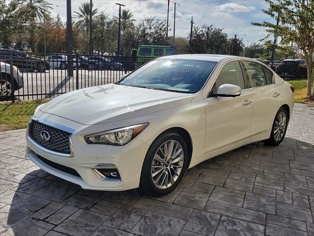 used 2024 INFINITI Q50 car, priced at $35,600