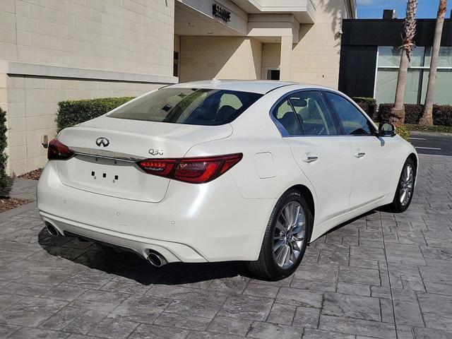 used 2024 INFINITI Q50 car, priced at $35,240