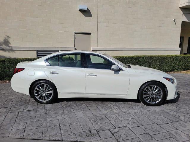 used 2024 INFINITI Q50 car, priced at $35,600