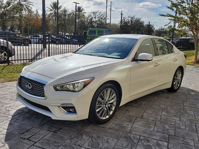 used 2024 INFINITI Q50 car, priced at $35,240