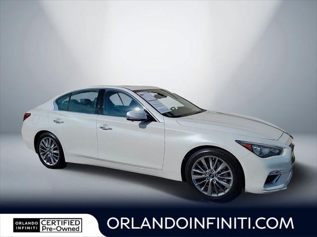 used 2024 INFINITI Q50 car, priced at $35,600