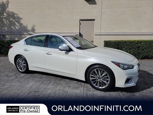 used 2024 INFINITI Q50 car, priced at $35,600