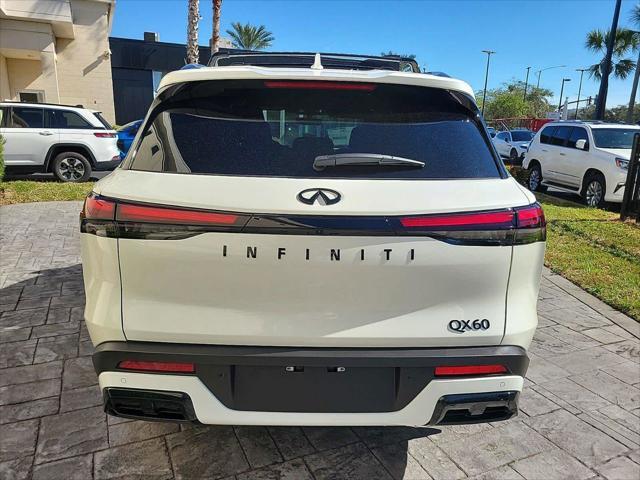 new 2025 INFINITI QX60 car, priced at $61,510