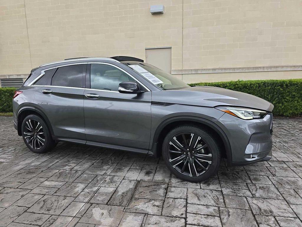 used 2022 INFINITI QX50 car, priced at $27,500