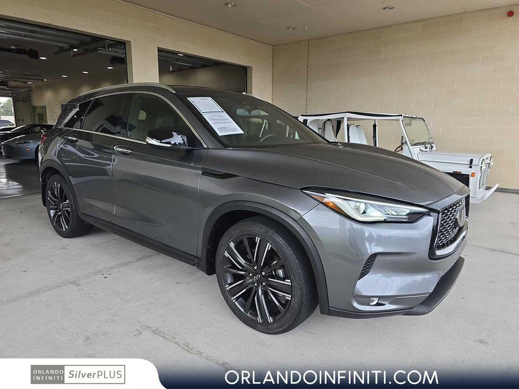 used 2022 INFINITI QX50 car, priced at $27,500