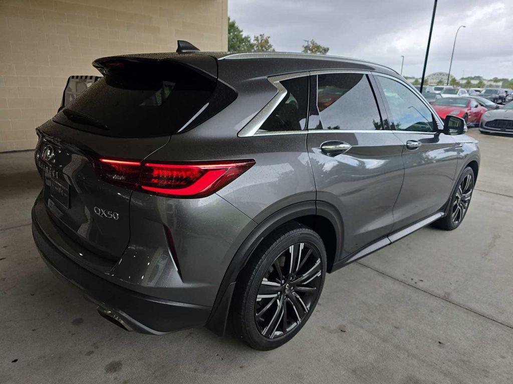 used 2022 INFINITI QX50 car, priced at $27,500