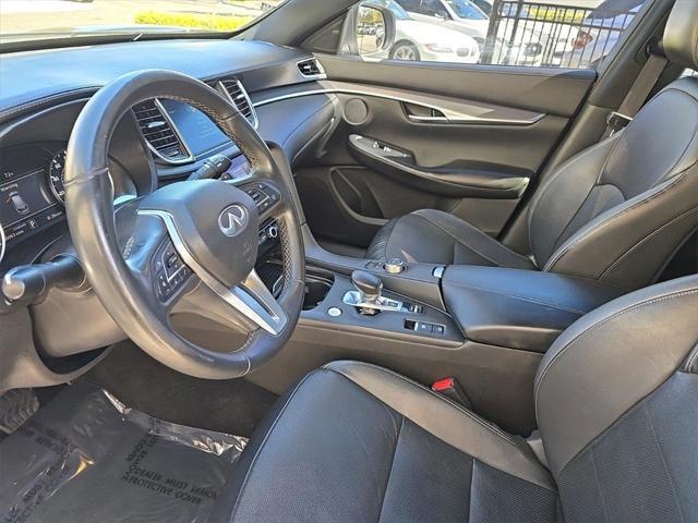 used 2022 INFINITI QX50 car, priced at $23,750