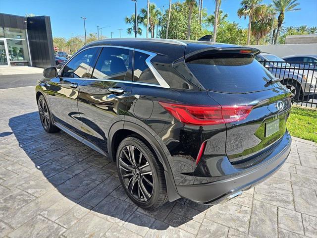 used 2022 INFINITI QX50 car, priced at $23,750