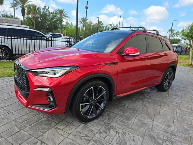 new 2025 INFINITI QX50 car, priced at $53,335
