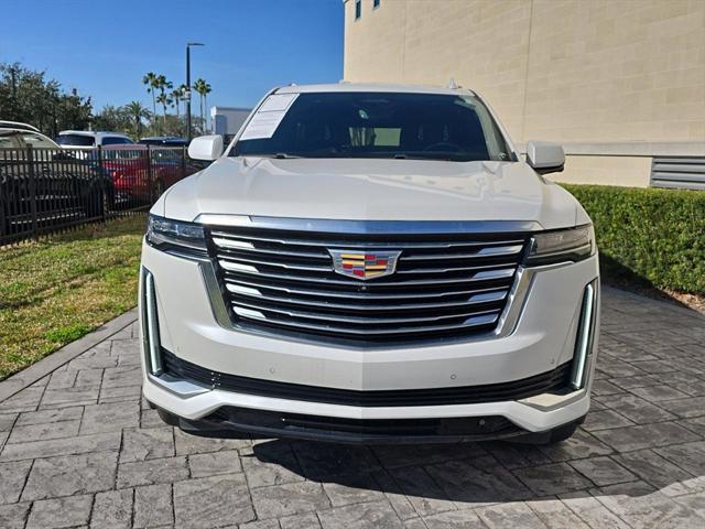 used 2021 Cadillac Escalade ESV car, priced at $59,900