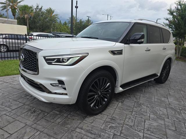used 2023 INFINITI QX80 car, priced at $49,900