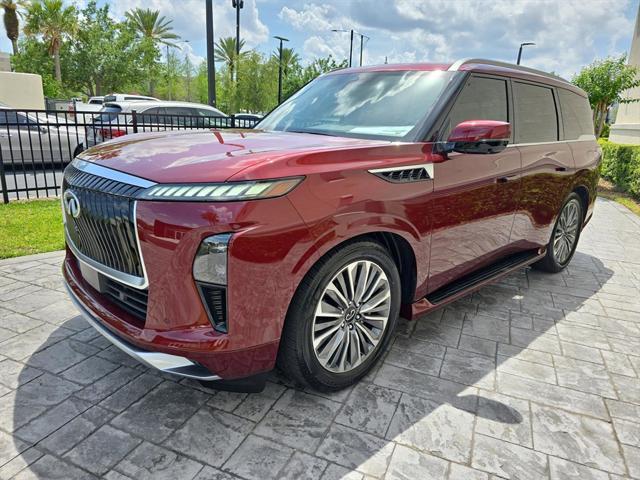 new 2025 INFINITI QX80 car, priced at $91,999