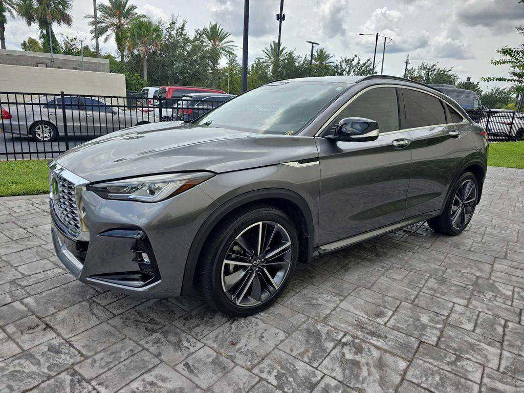 used 2024 INFINITI QX55 car, priced at $32,900