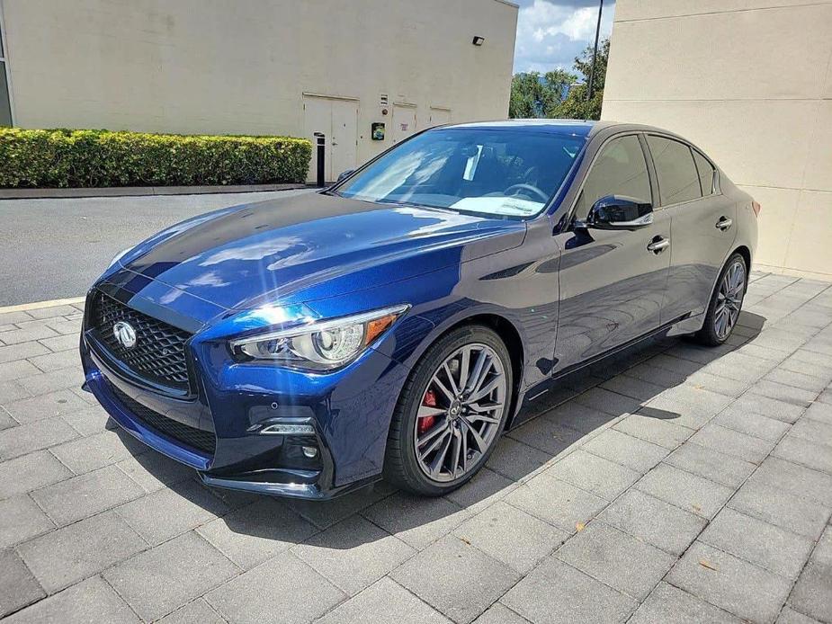 new 2024 INFINITI Q50 car, priced at $58,542