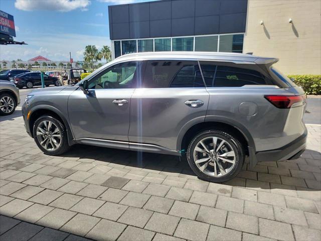 new 2025 INFINITI QX60 car, priced at $58,385