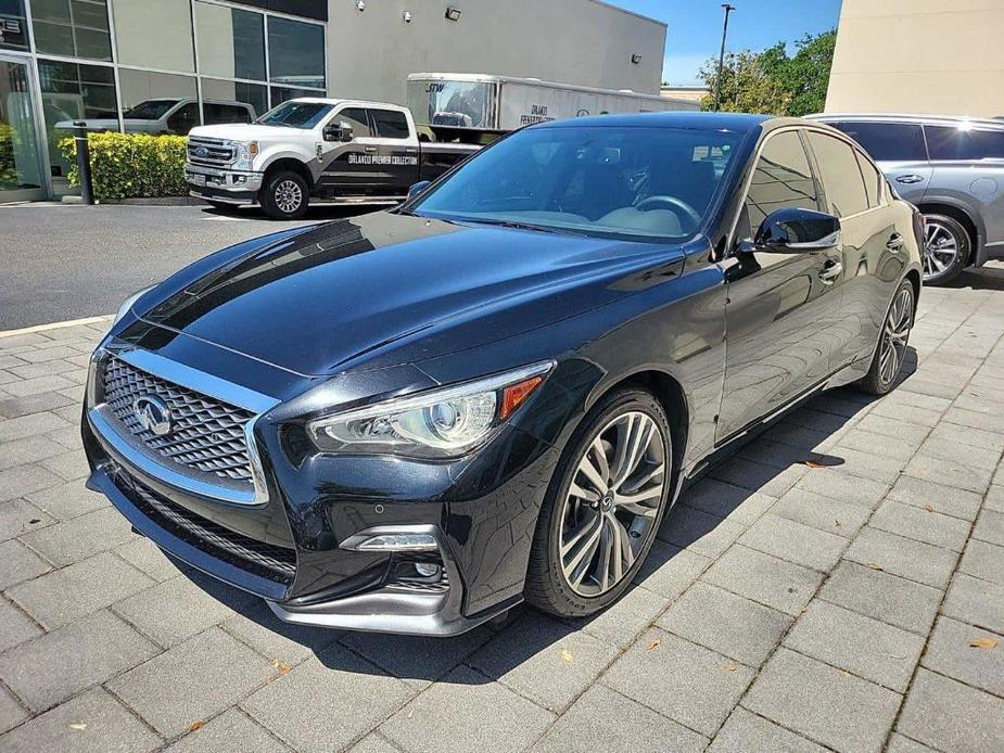 used 2022 INFINITI Q50 car, priced at $34,125