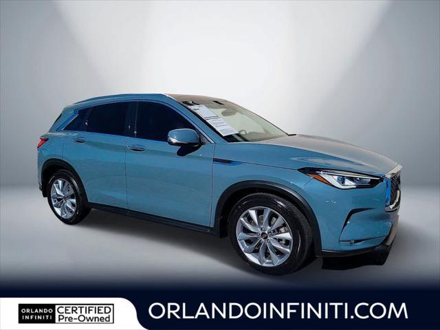 used 2022 INFINITI QX50 car, priced at $26,440