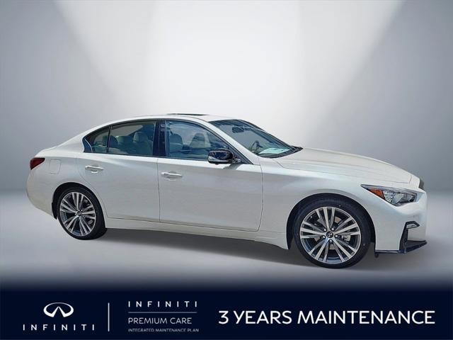 new 2024 INFINITI Q50 car, priced at $52,730