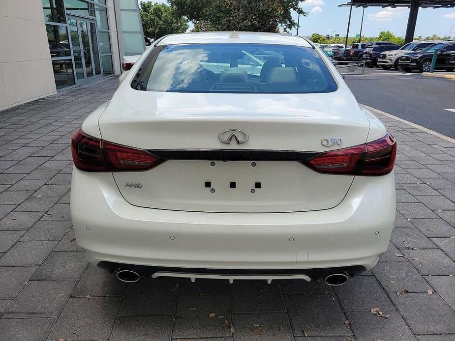 new 2024 INFINITI Q50 car, priced at $52,730