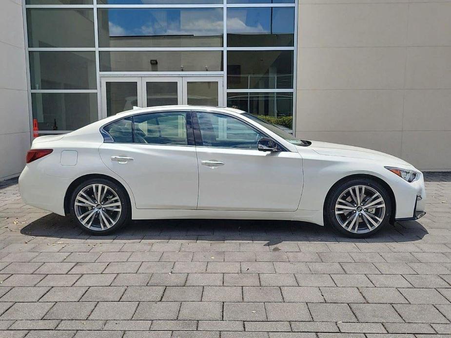 new 2024 INFINITI Q50 car, priced at $52,730