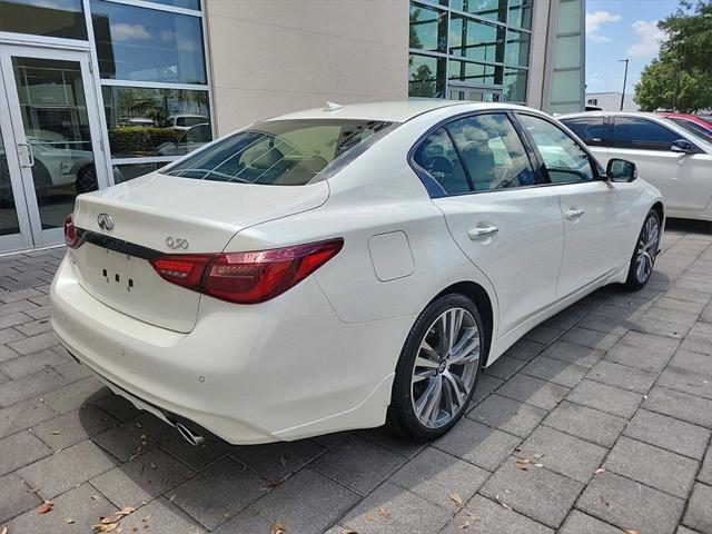 new 2024 INFINITI Q50 car, priced at $52,730