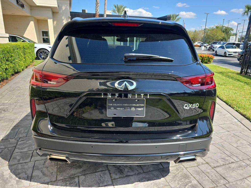 used 2022 INFINITI QX50 car, priced at $29,700