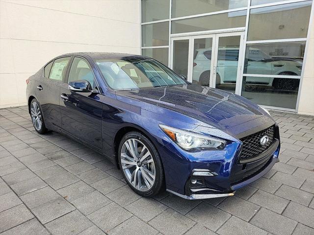 new 2024 INFINITI Q50 car, priced at $50,840