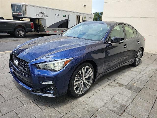 new 2024 INFINITI Q50 car, priced at $50,840