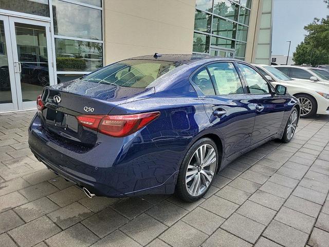 new 2024 INFINITI Q50 car, priced at $50,840