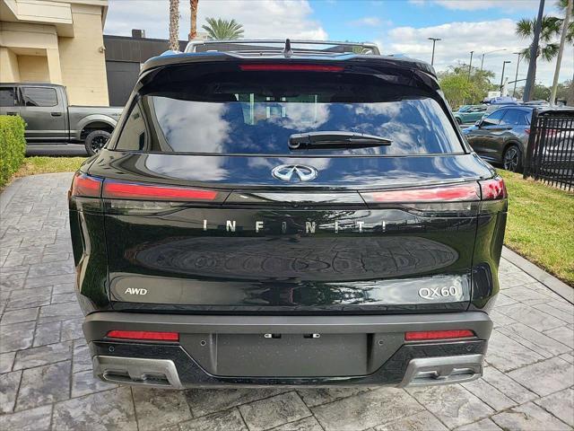 new 2025 INFINITI QX60 car, priced at $63,910