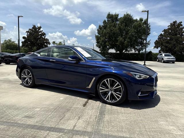 used 2022 INFINITI Q60 car, priced at $36,900