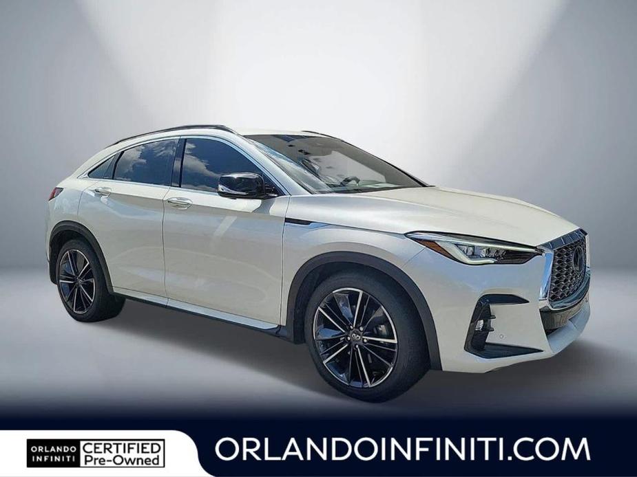 used 2022 INFINITI QX55 car, priced at $35,950