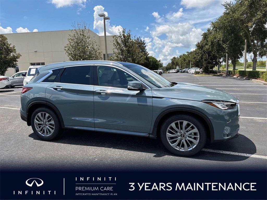 new 2025 INFINITI QX50 car, priced at $49,965
