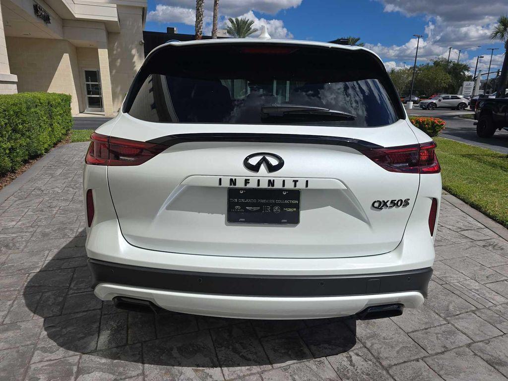 used 2023 INFINITI QX50 car, priced at $32,750