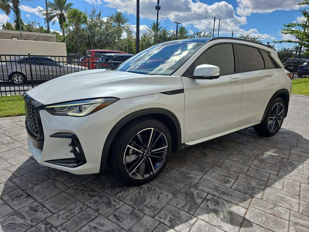 used 2023 INFINITI QX50 car, priced at $32,750