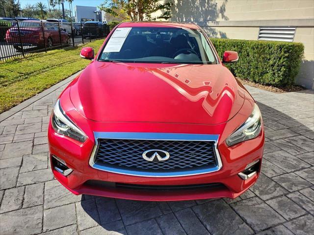 used 2021 INFINITI Q50 car, priced at $28,888