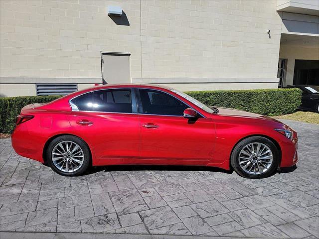 used 2021 INFINITI Q50 car, priced at $28,888