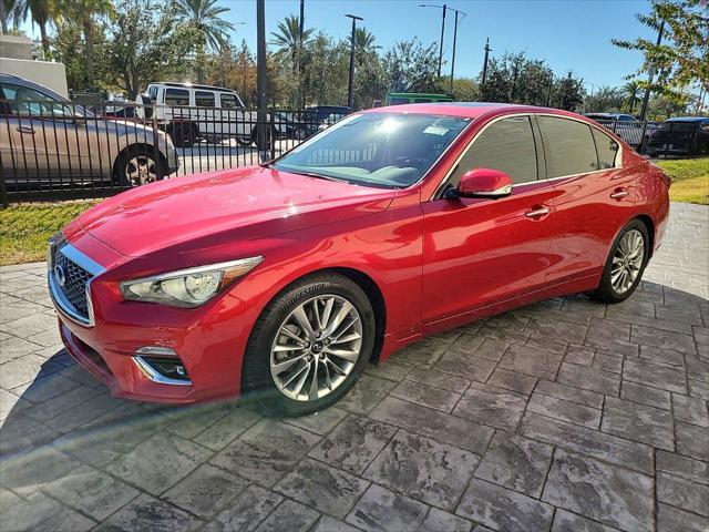 used 2021 INFINITI Q50 car, priced at $28,888