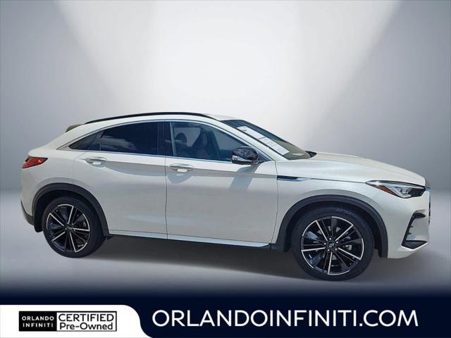 used 2022 INFINITI QX55 car, priced at $36,500