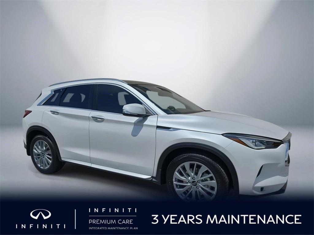 new 2025 INFINITI QX50 car, priced at $47,318