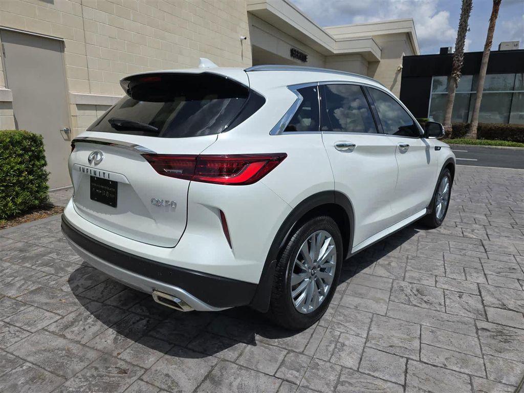 new 2025 INFINITI QX50 car, priced at $41,270