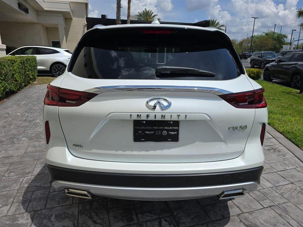 new 2025 INFINITI QX50 car, priced at $41,270