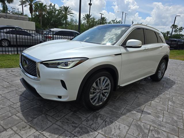 new 2025 INFINITI QX50 car, priced at $47,318