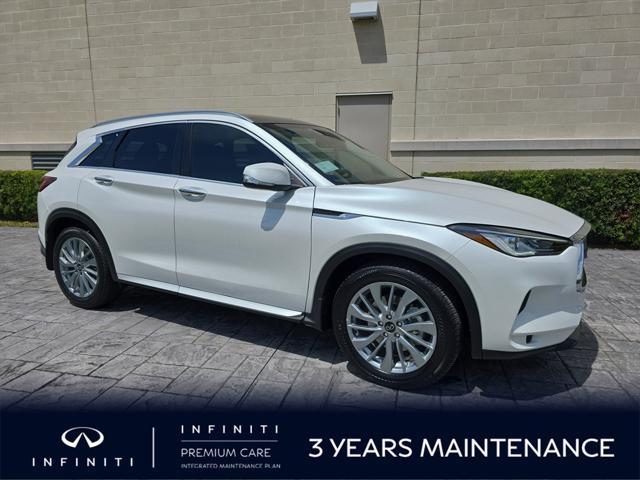 new 2025 INFINITI QX50 car, priced at $47,318
