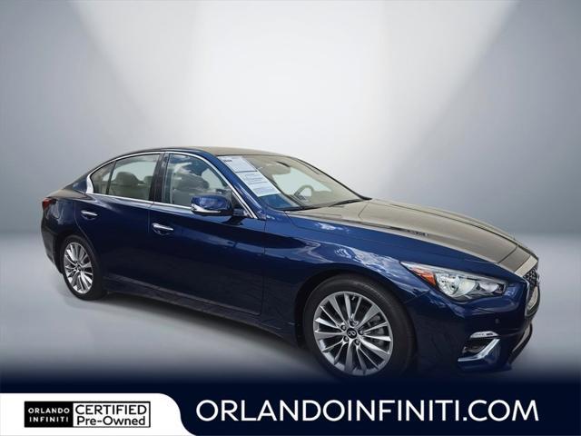 used 2022 INFINITI Q50 car, priced at $29,900