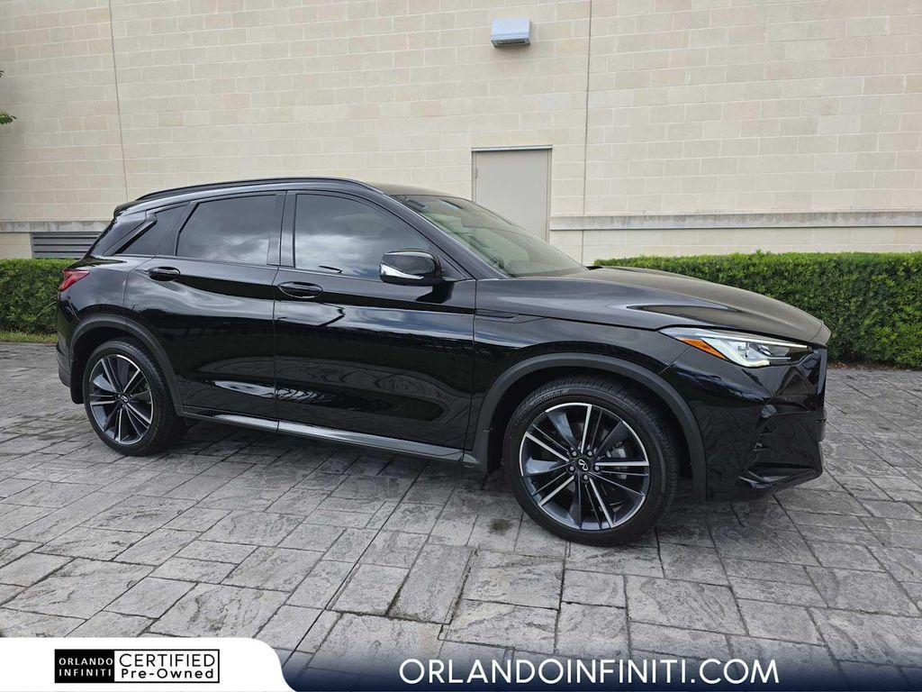 used 2025 INFINITI QX50 car, priced at $40,900