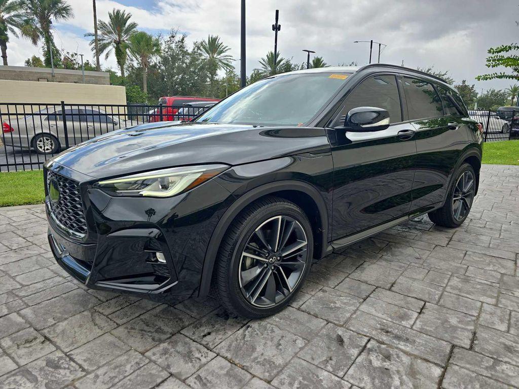 used 2025 INFINITI QX50 car, priced at $41,500