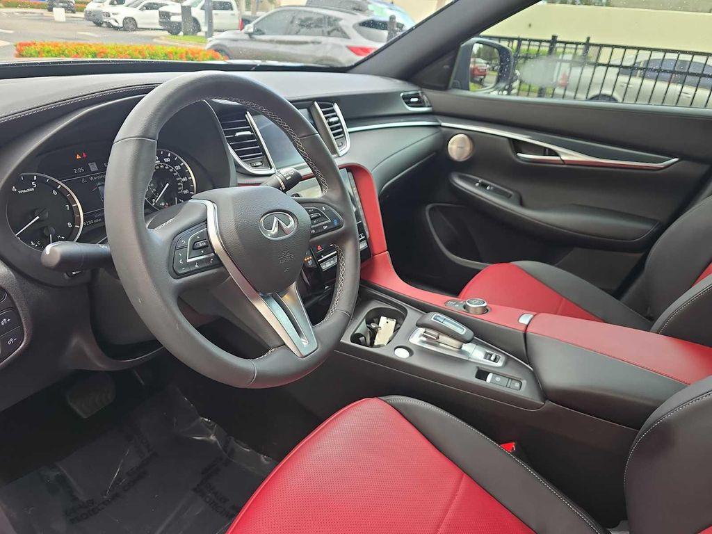 used 2025 INFINITI QX50 car, priced at $41,500
